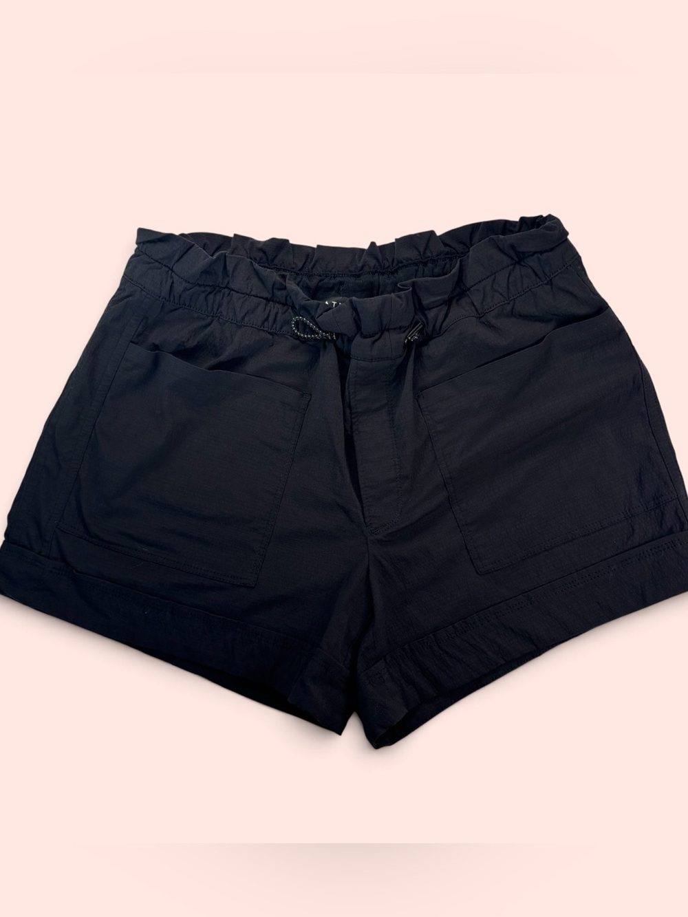 Athleta Trekkie black shorts - size 0